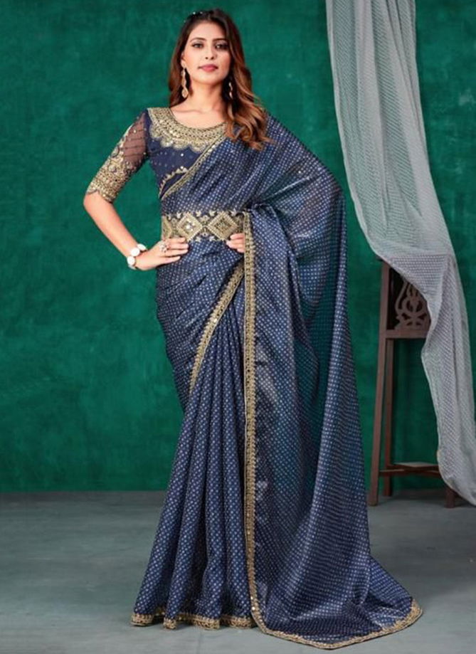 490 Colours Designer Wholesale Silk Sarees Catalog