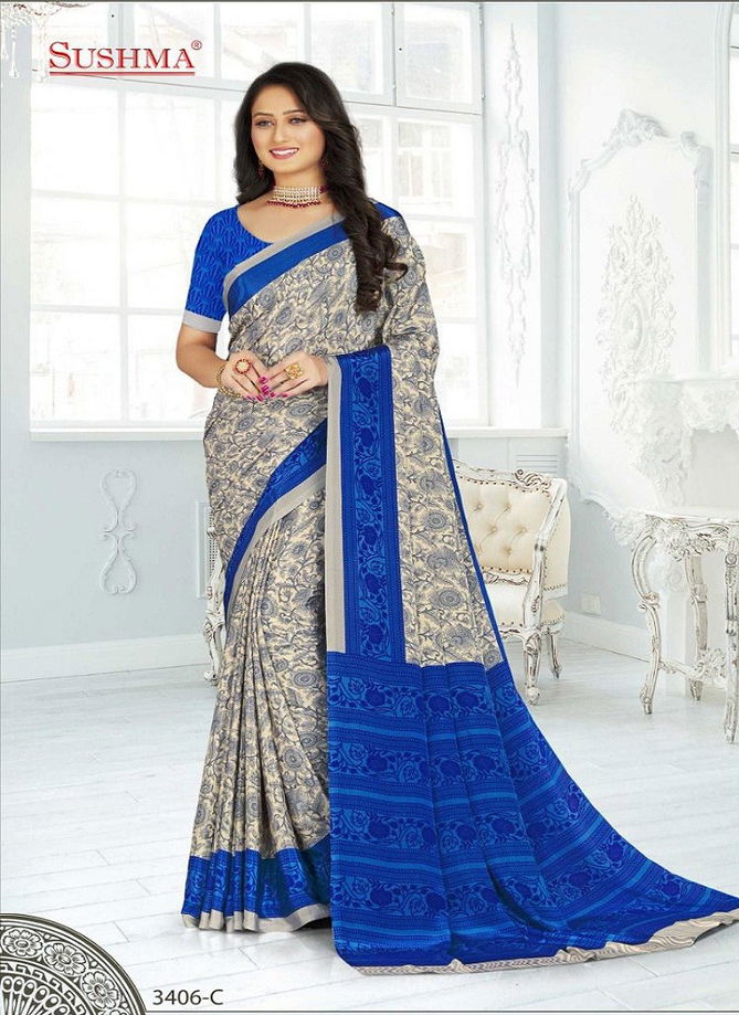 Sushma Set 34 Dailywear Saree Catalog