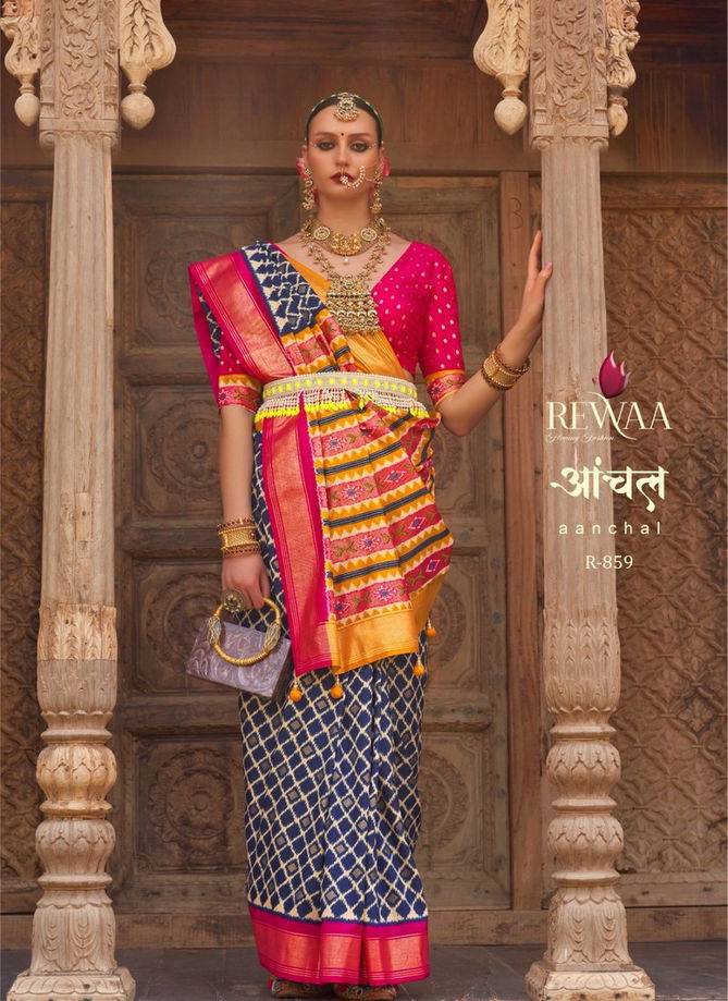 Aanchal By Rewaa Silk Sarees Catalog