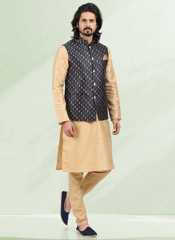 Function Wear Wholesale Modi Jacket Kurta Pajama Catalog