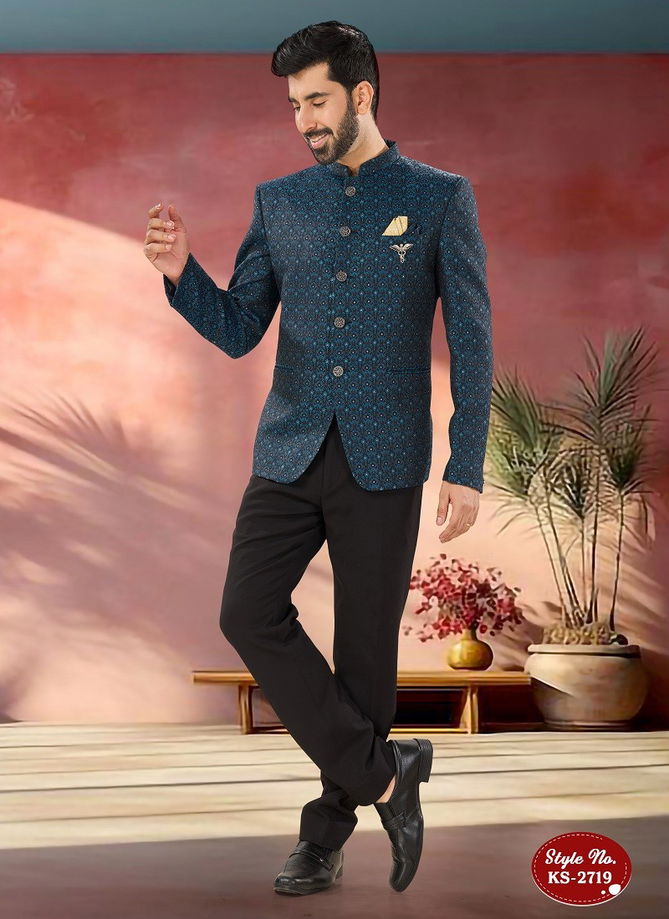 1652 Designer Party Wear Mens Jodhpuri Suits Wholesale Price In Surat