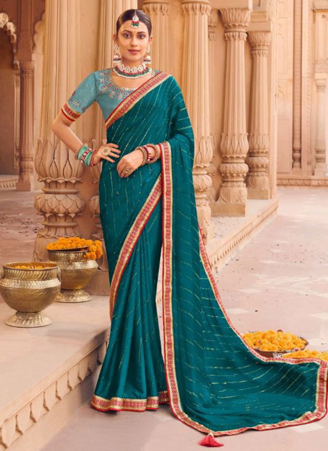 Aadhya Festive Wear Wholesale Silk Sarees Catalog