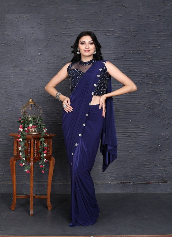 Amoha 10768 Colors Party Wear Saree Catalog