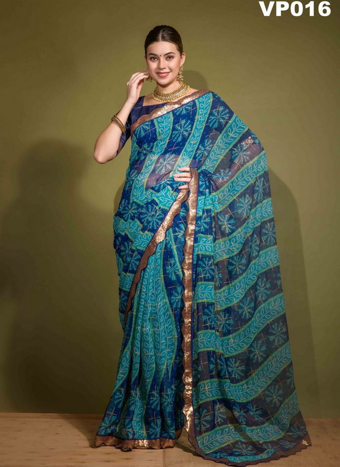 Blue Colour Avatar By Fashion Berry Printed Saree Catalog 16