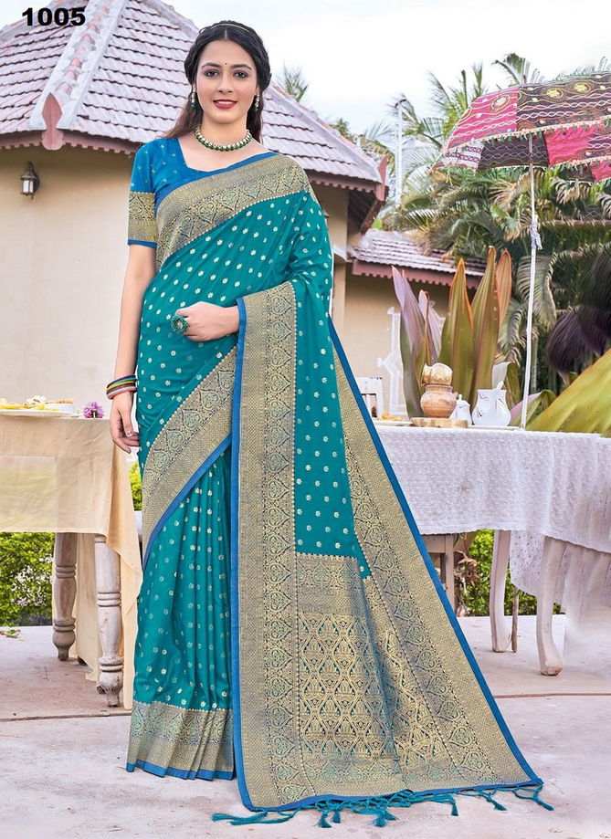 Ayan Silk By Sangam Banarasi Silk Saree Catalog