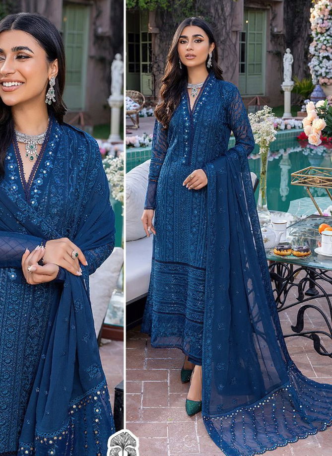 Azure Vol 1 Festive Wear Georgette Wholesale Pakistani Salwar Suit Collection