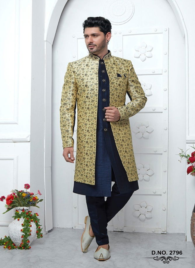 Function Wear Indo Western Mens Jacket Set Wholesale Shop In Surat