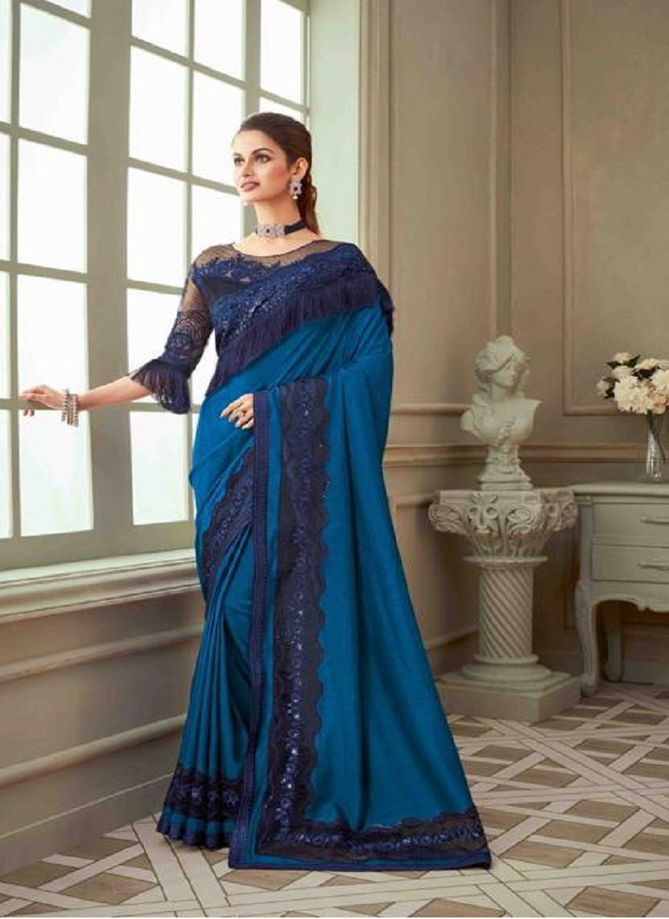 Galaxy By TFH Party Wear Saree Catalog