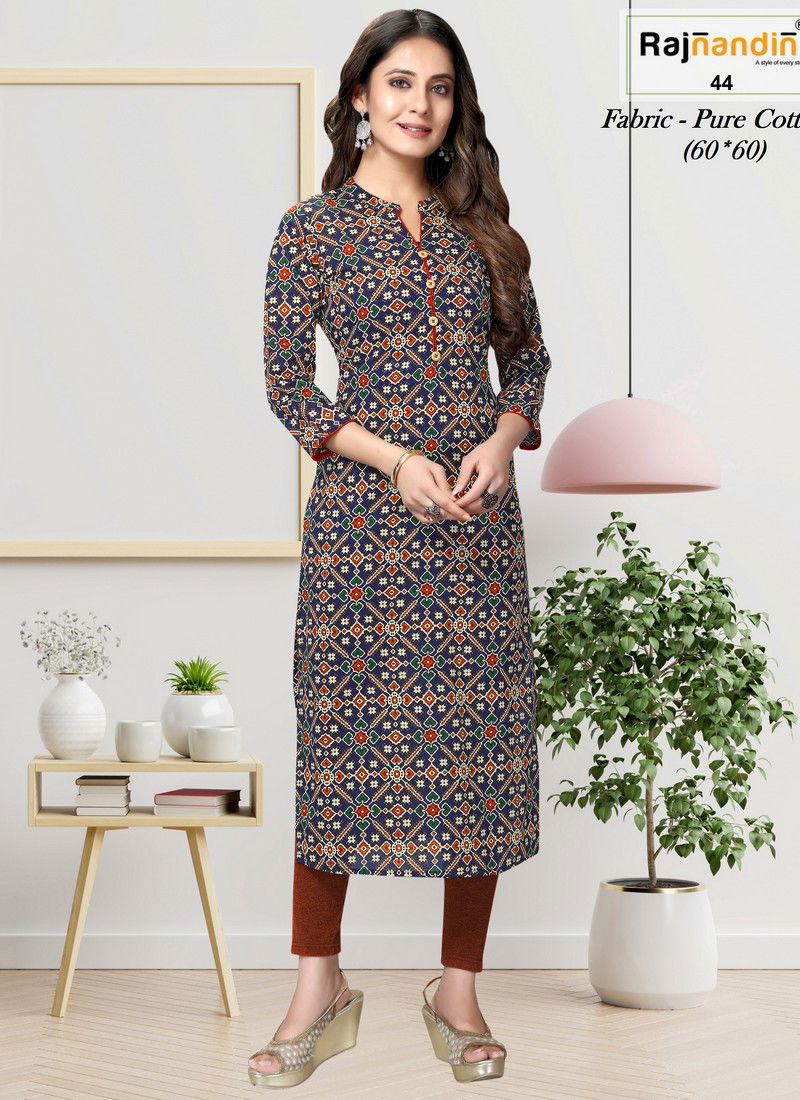 Gauri By Rajnandini Printed Kurti Catalog