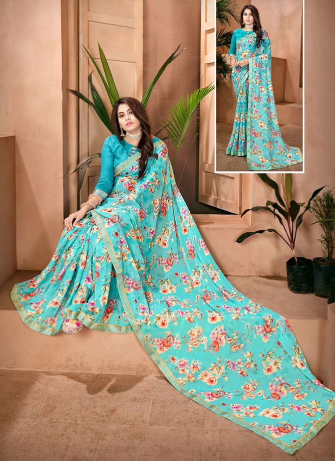 Geetika By Ishika 5221 To 5228 Dailywear Sarees Catalog