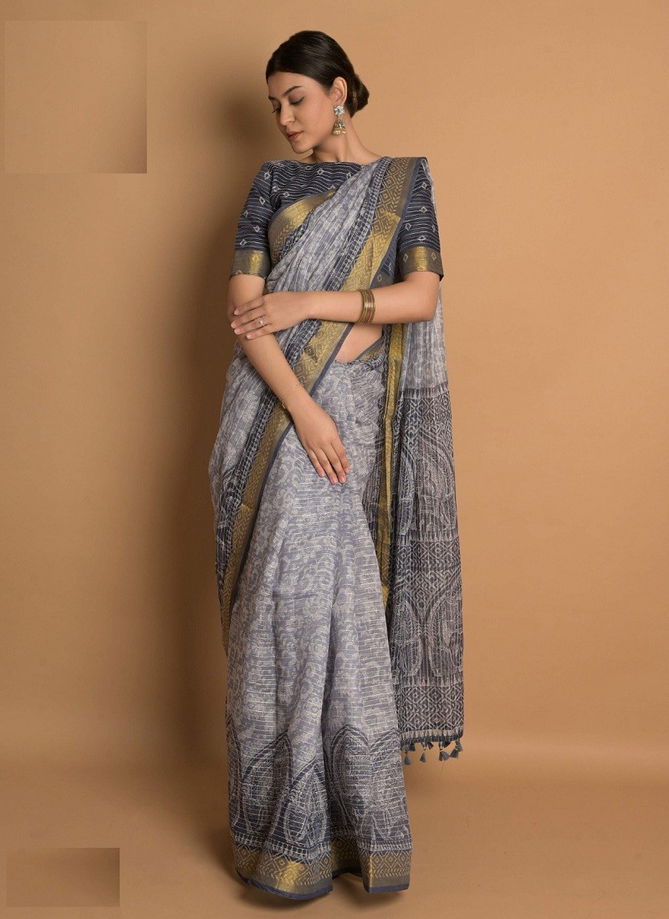 Katha Cotton By Ashima Printed Saree Catalog