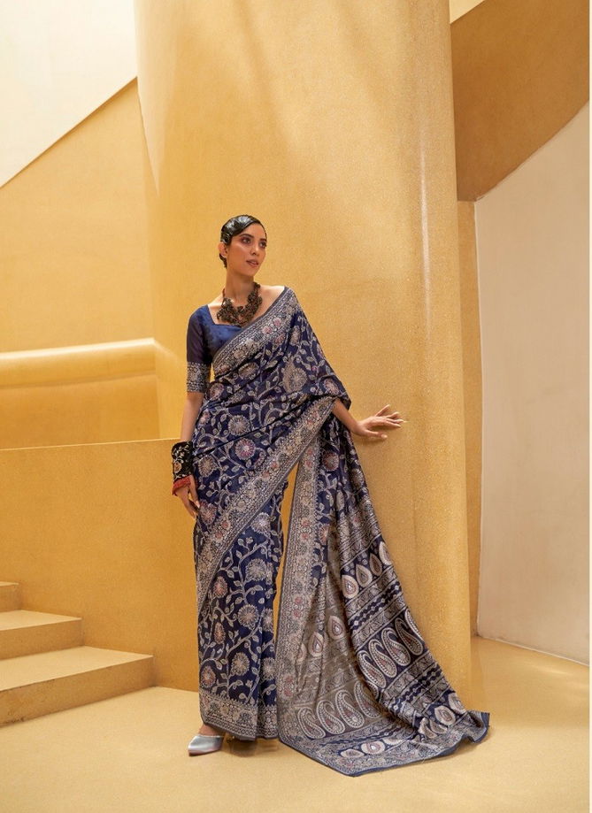 Kitasha Lucknowi By Rajtex Printed Saree Catalog