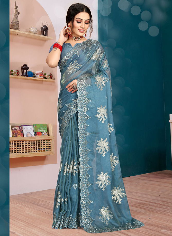 Love Affair Function Wear Wholesale Printed Sarees