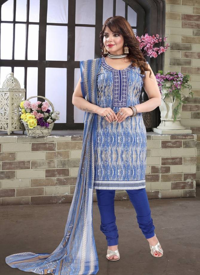  Nityam Fashion Cotton Printed Readymade Suits Wholesale Online