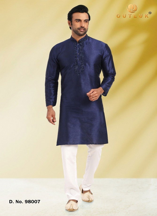 Outluk Vol 98 Festive Wear Wholesale Kurta With Pant Collection