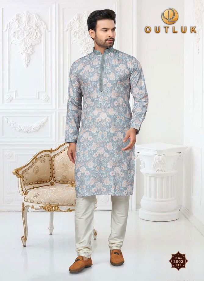 Outluk Wedding Collection Vol 3 Mens Wear Kurta Pajama Catalog 