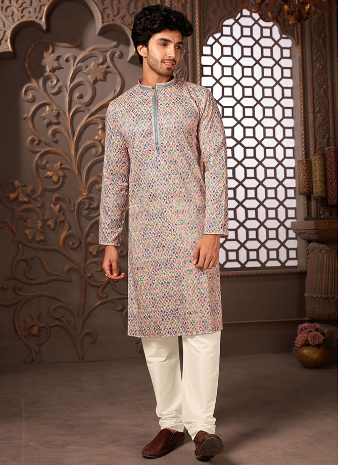 Blue Colour Plitvic By Styleroof Function Wear Kurta Pajama Catalog 1554 7