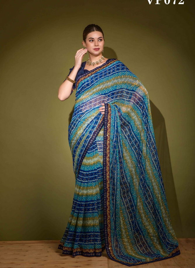 Radhe By Fashion Berry Printed Saree Catalog