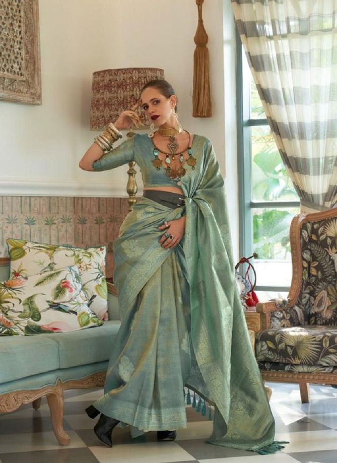 Rajtex Kalki Koechlin Orchid Designer Saree Catalog