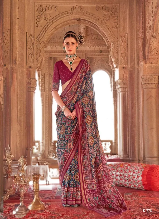 Rang Vatika By Kreshva Georgette Occasion Wear Saree Wholesale In India