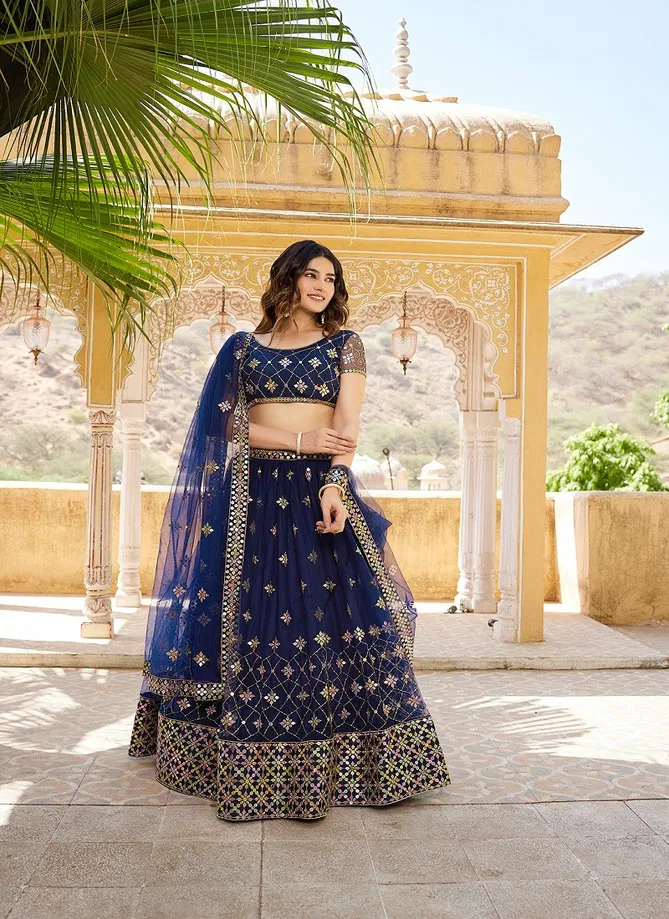 SS 160 To 165 Wedding Wear Designer Net Lehenga Choli Wholesale Suppliers in Mumbai