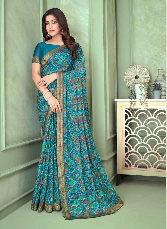 Savera Vol 6 By Ruchi Chiffon Saree Catalog