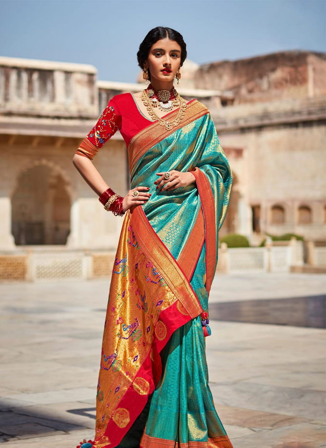 Sunehri By Kimora Silk Sarees Catalog