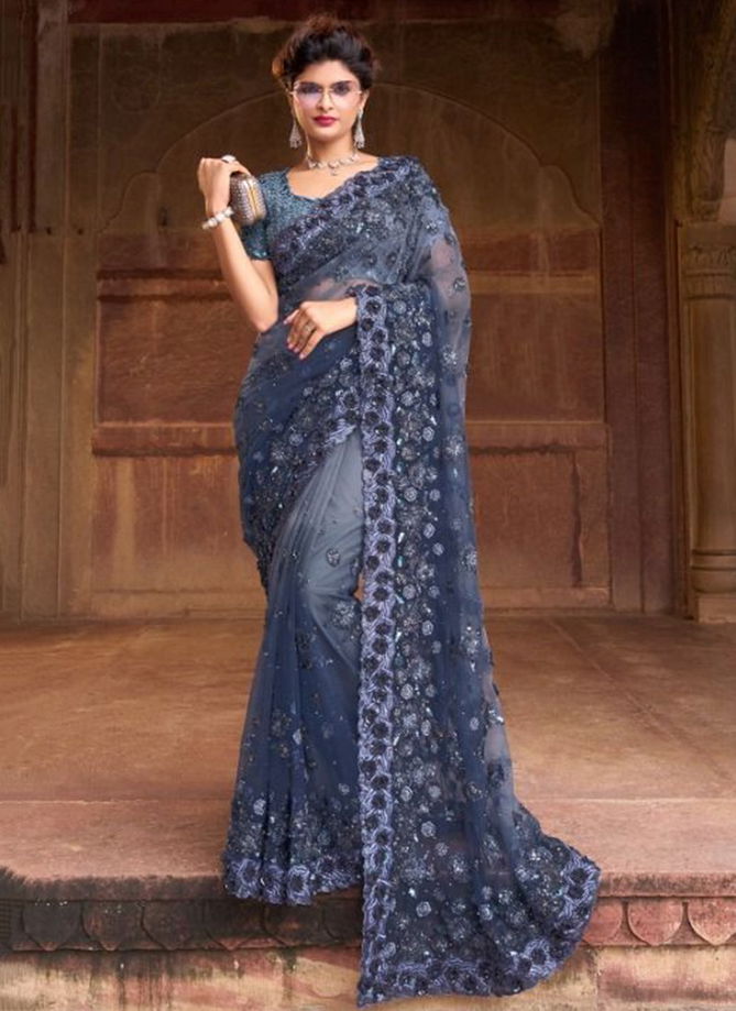 Swarovski Vol 5 Designer Wholesale Party Wear Sarees