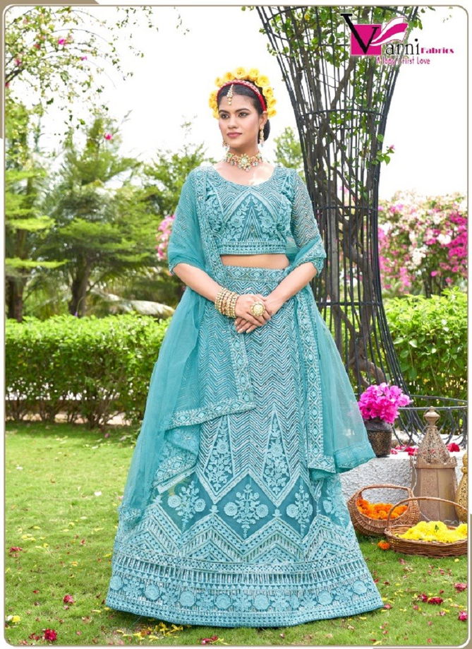 Zeeya Sakhi By Varni Party Wear Lehenga Choli Catalog