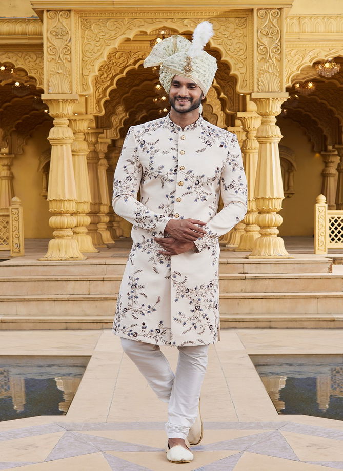 Wedding Wear Mens Sherwani Catalog 