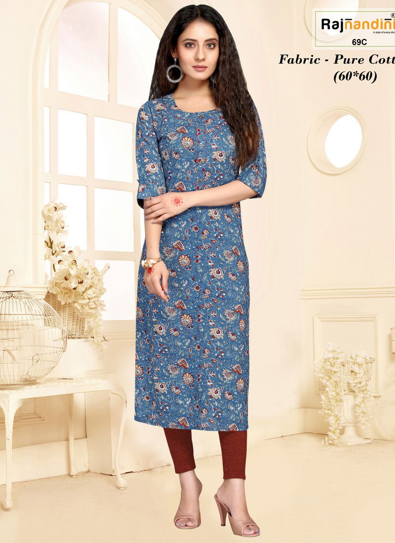 Delsy By Rajnandini Designer Kurti Catalog