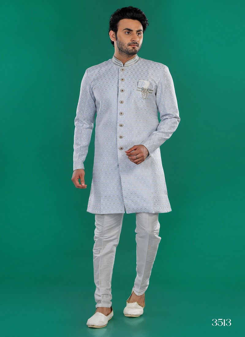 1646 1 Wedding Wear Mens Indo Western Suppliers In India