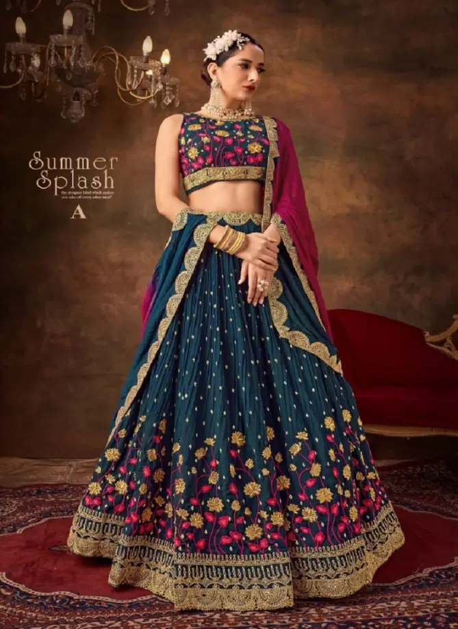 Queen Vol 1 By Anantesh Party Wear Designer Bulk Lehenga Choli Orders In India