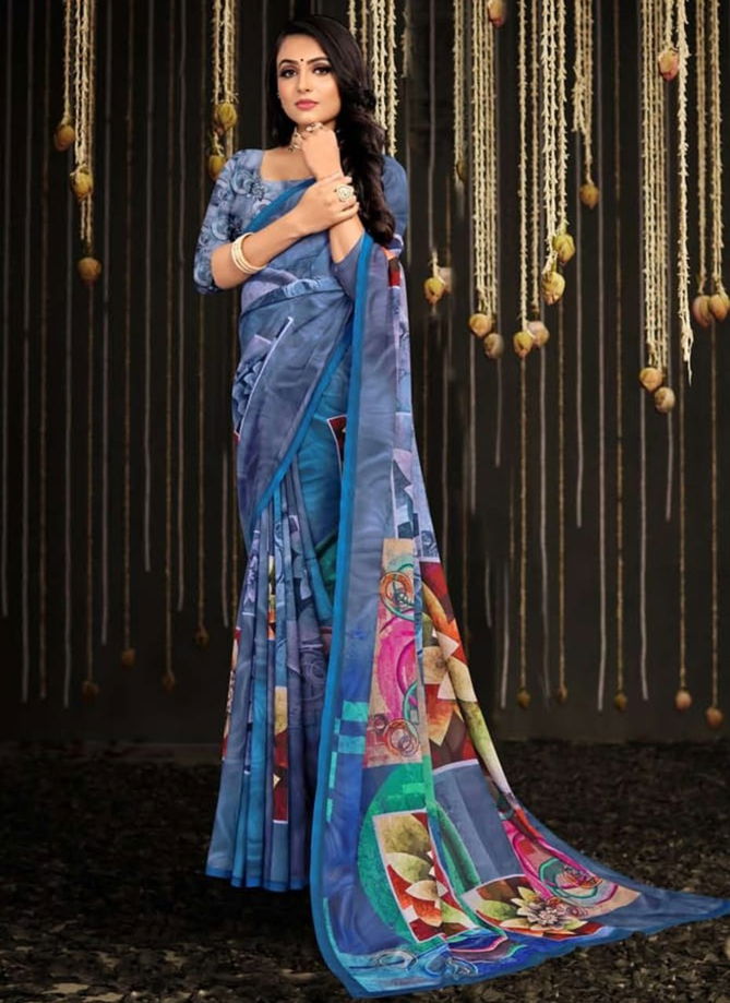 Rupali Printed Wholesale Daily Wear Sarees