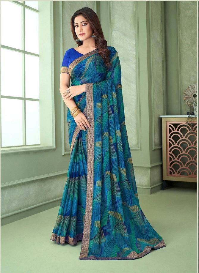 Savera Vol 6 By Ruchi Chiffon Saree Catalog