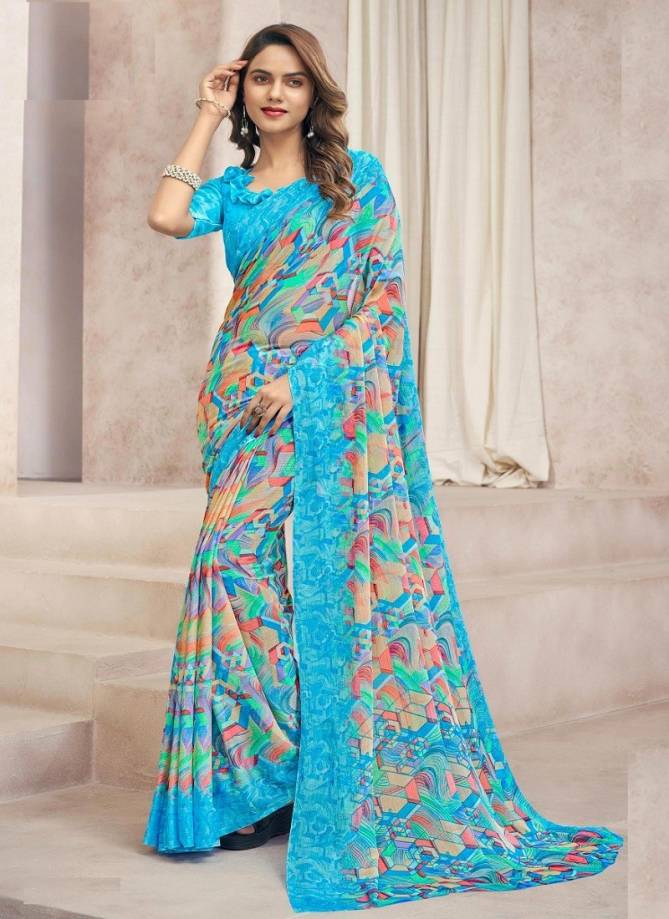 Star Chiffon 88th Edition By Ruchi Chiffon Saree Catalog