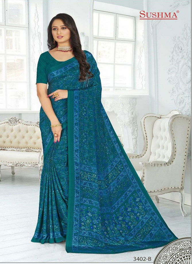 Sushma Set 34 Dailywear Saree Catalog