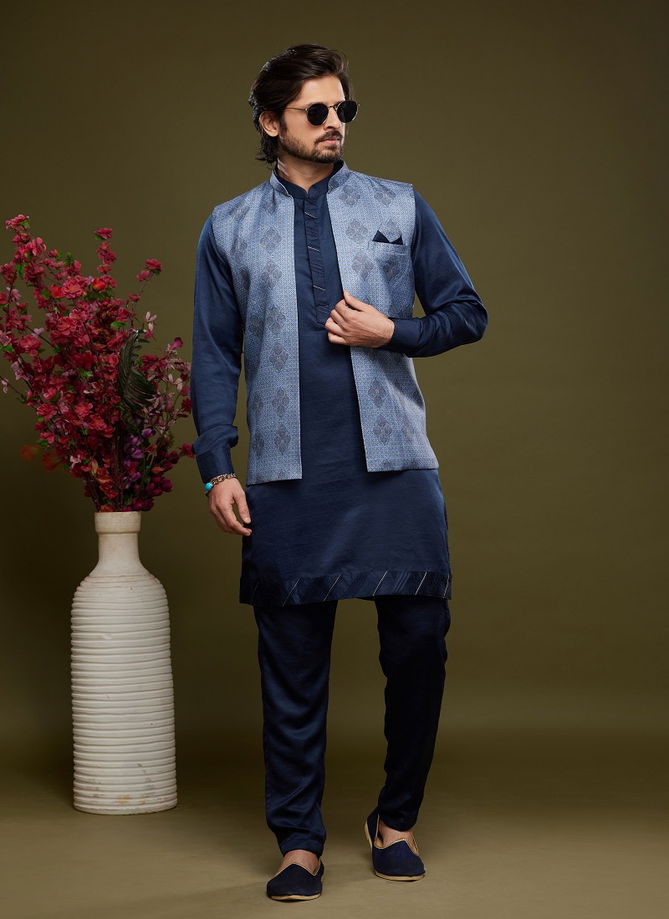 Mens Long Indo Western Jacket Set Catalog