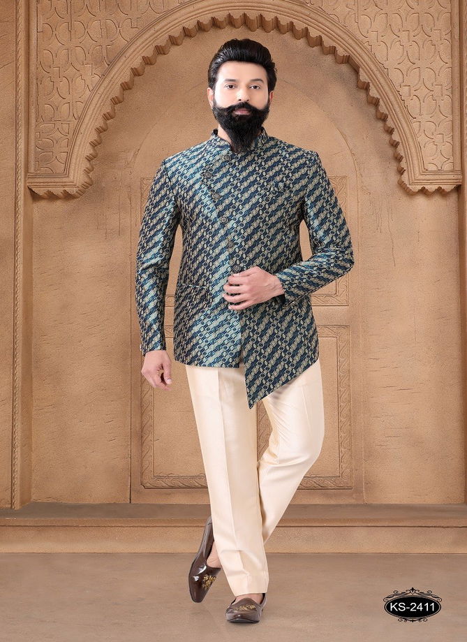 1632 Designer Party Wear Mens Jodhpuri Suits Wholesalers In Delhi