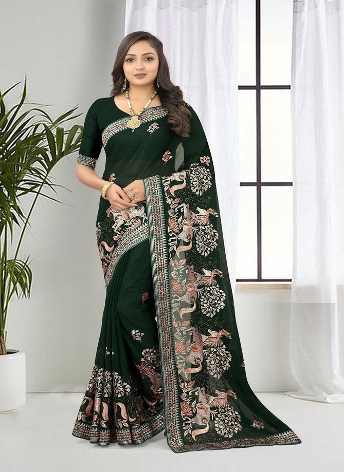 Ahilya By Nari Fashion Party Wear Saree Catalog