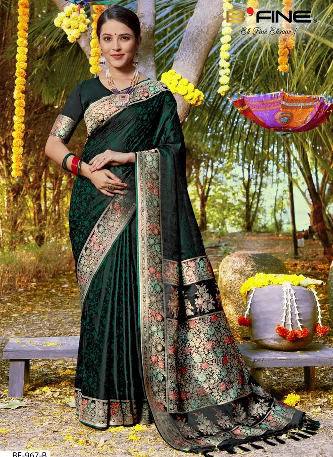 BK 8764 By Saree Exotica Banarasi Silk Saree Catalog