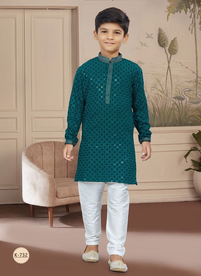 Kids Vol 4 Boys Wear Kurta Pajama And Indo Western Catalog