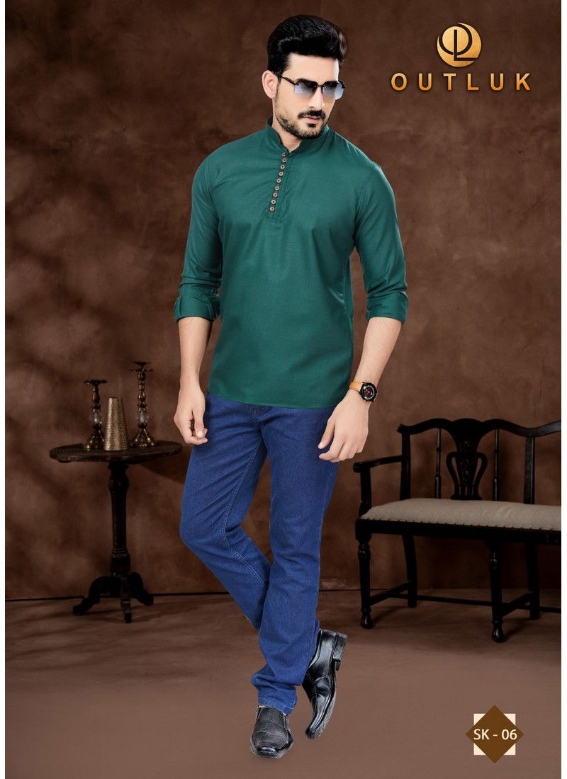 Outluk Short Kurta Vol 1 Mens Catalog