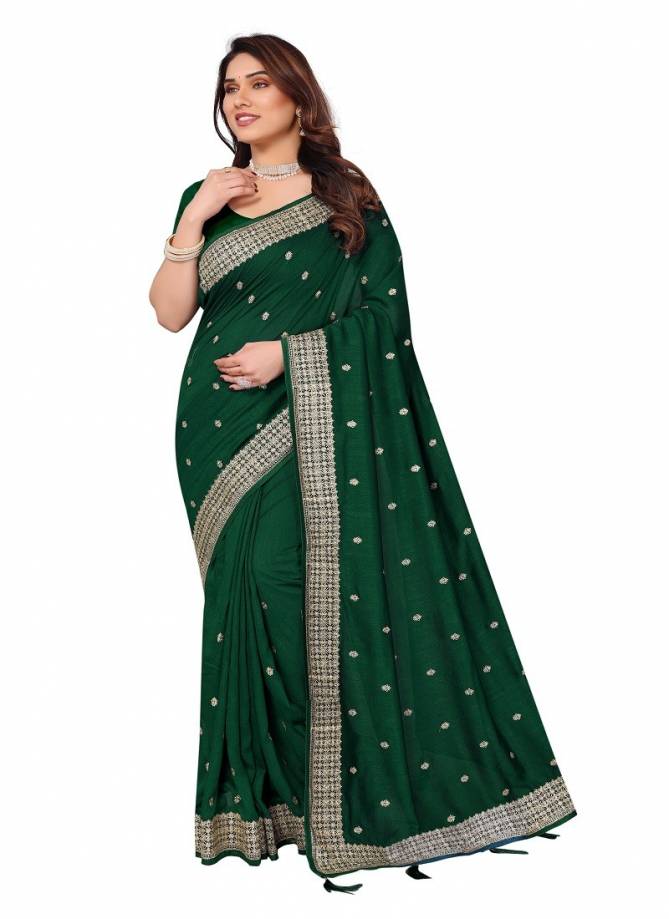 Saina By Utsav Nari Vichitra Blooming Jari Embroidery Wedding Sarees Exporters In India