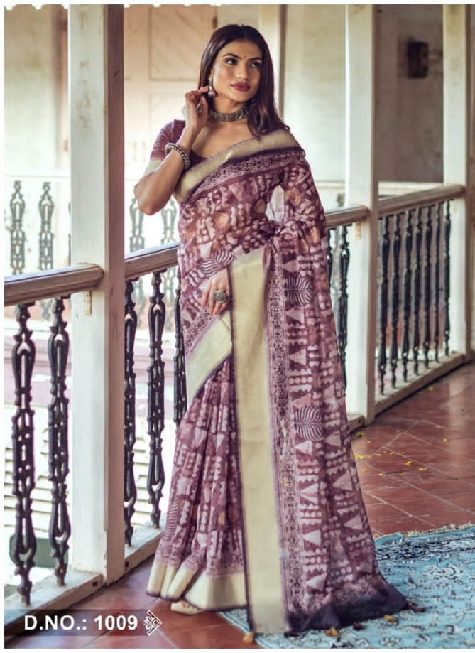 Blossom By Kira Printed Saree Catalog