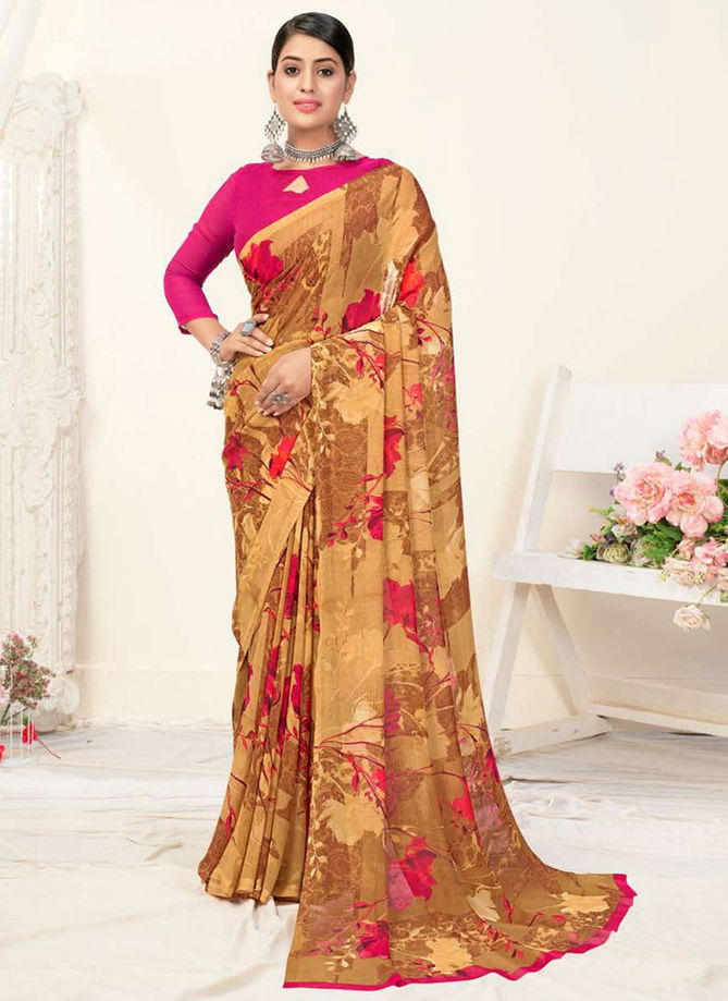 Jhalak By Ishika 8301 To 8314 Printed Sarees Catalog 