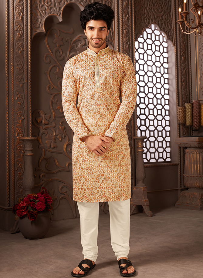 Brown Colour Plitvic By Styleroof Function Wear Kurta Pajama Catalog 1554 6