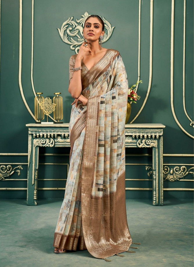 Pranalika Silk By Rajpath Foil Printed Modal Cotton Designer Saree Orders in India