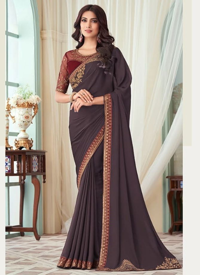 Silver Screen Hit Design 27002 Designer TFH Wholesale Party Wear Sarees Catalog