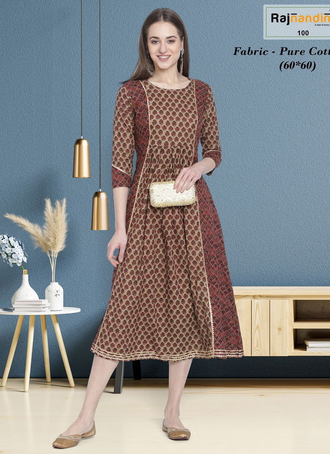 Daisy By Rajnanadini Long Kurti Catalog